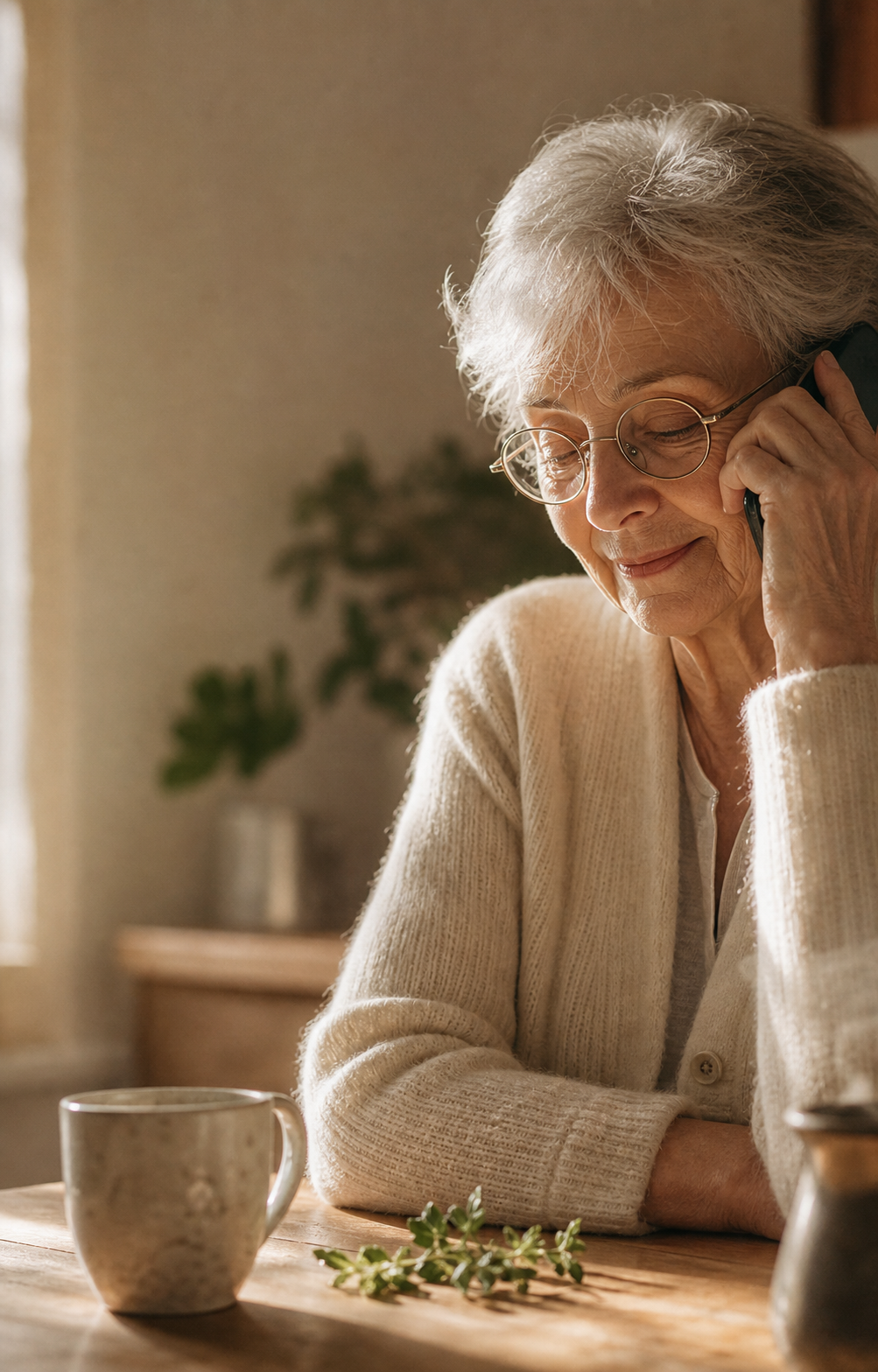 Companio — a warm daily call for your aging mom